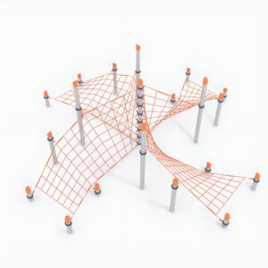 Игровой канатный комплекс